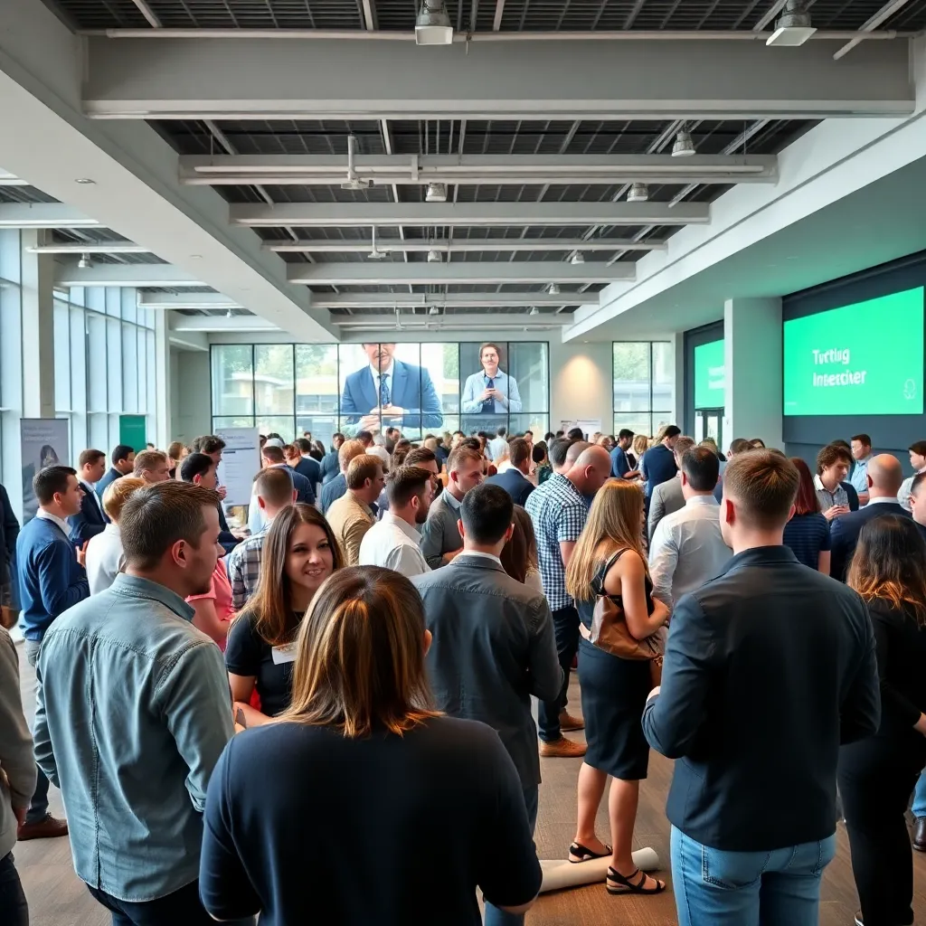 Diverse Nederlandse startups in gesprek met potentiële investeerders tijdens een financieringsnetwerkevenement