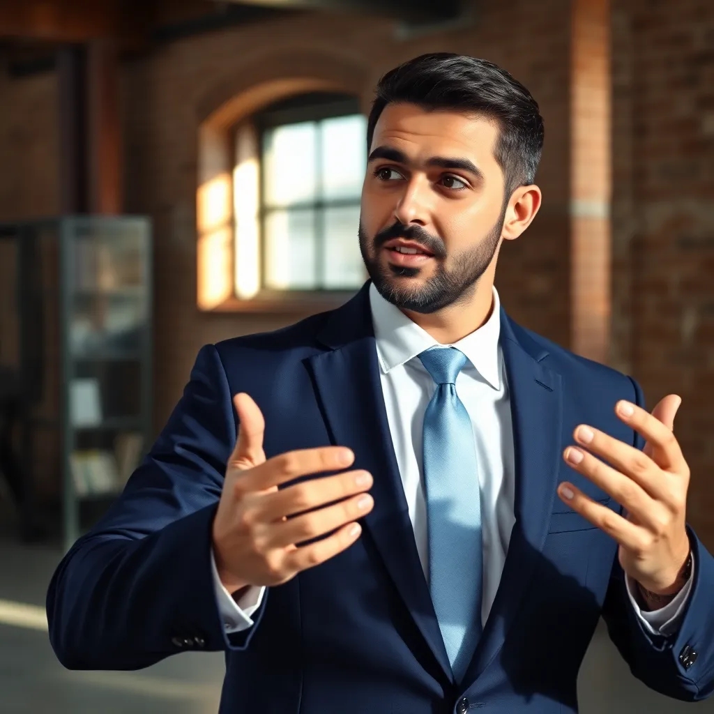 Ondernemer bespreekt strategie met mentor in Rotterdam